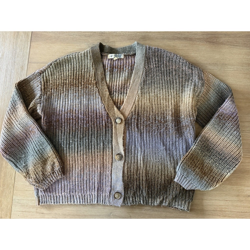Jolt Owl Sweater Women's Cardigan Boho Retro Y2K Soft Large Gradient Purple